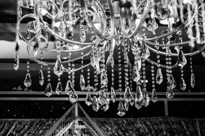 antler chandeliers